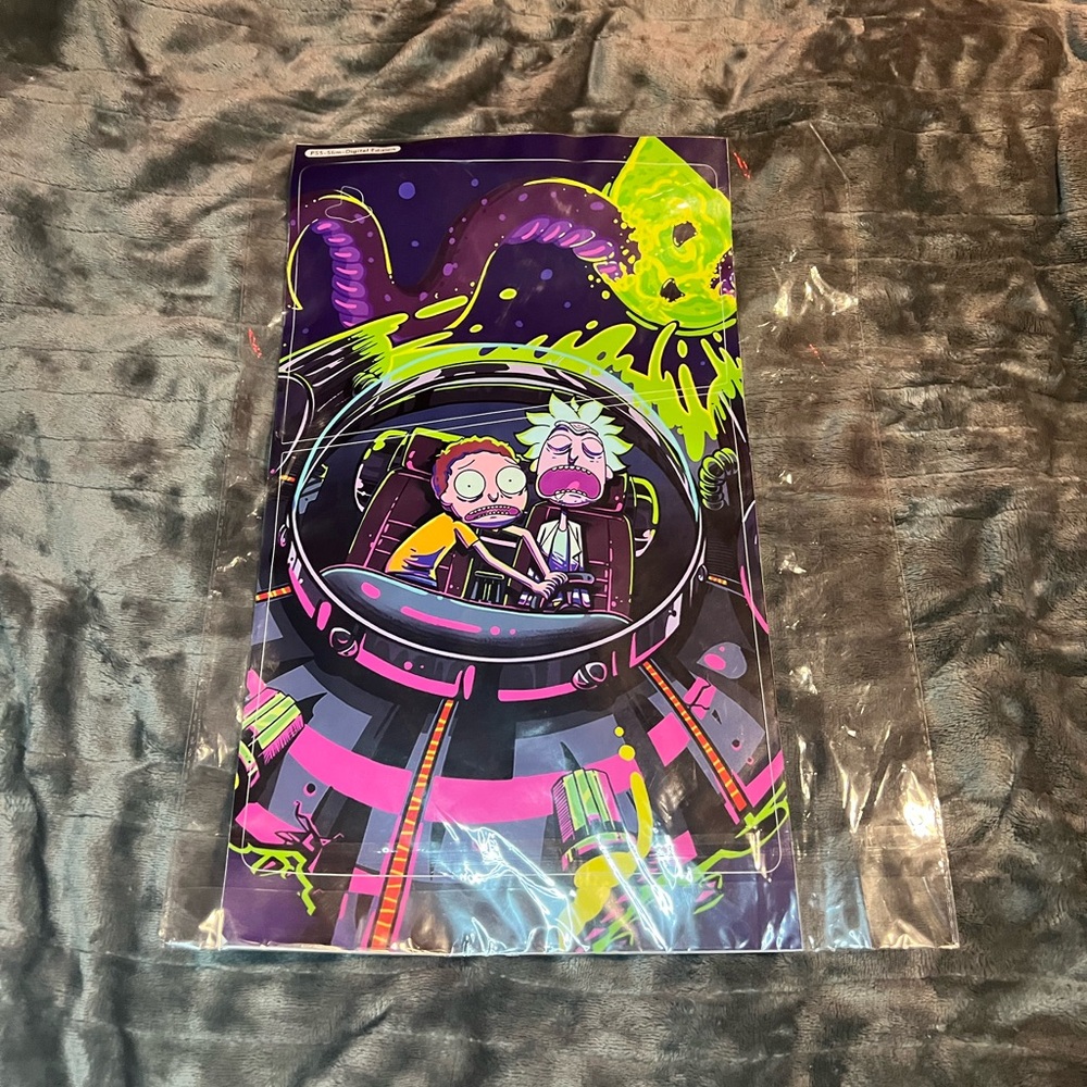 Rick & Morty PS5 Skin